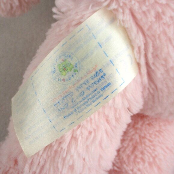 Build-a- Bear Pink Teddy Brown Hearts From 2012 - Picture 8 of 8
